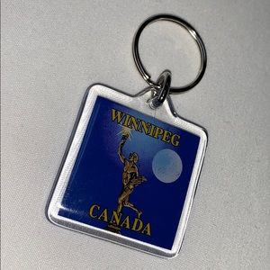 Blue Canada Keychain NWOT